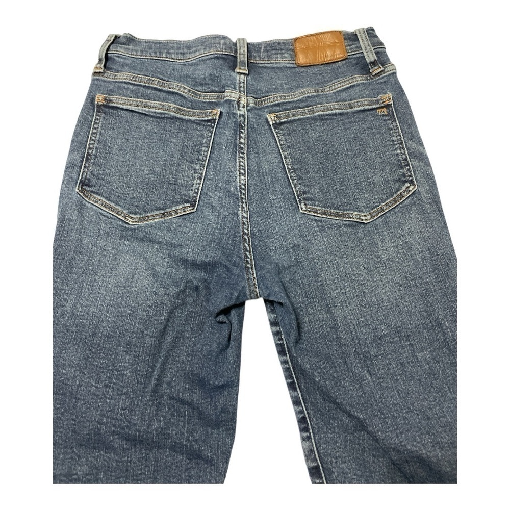 Madewell High Rise / waisted Skinny Womens 29 Stretch Dark Wash Denim Jeans - Picture 8 of 14